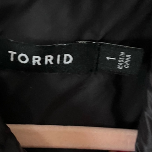 Torrid Black Quilted Jacket - Picture 3 of 5
